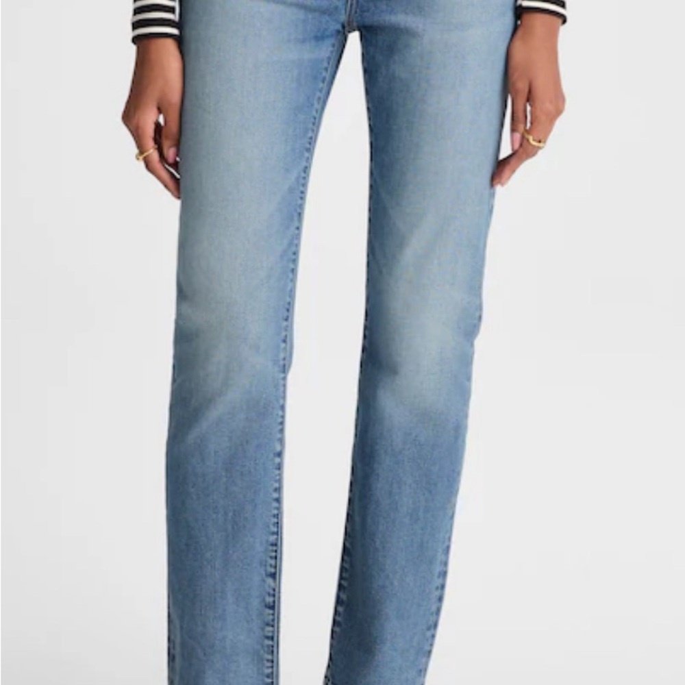 Madewell The Jules Slim Straight Jeans